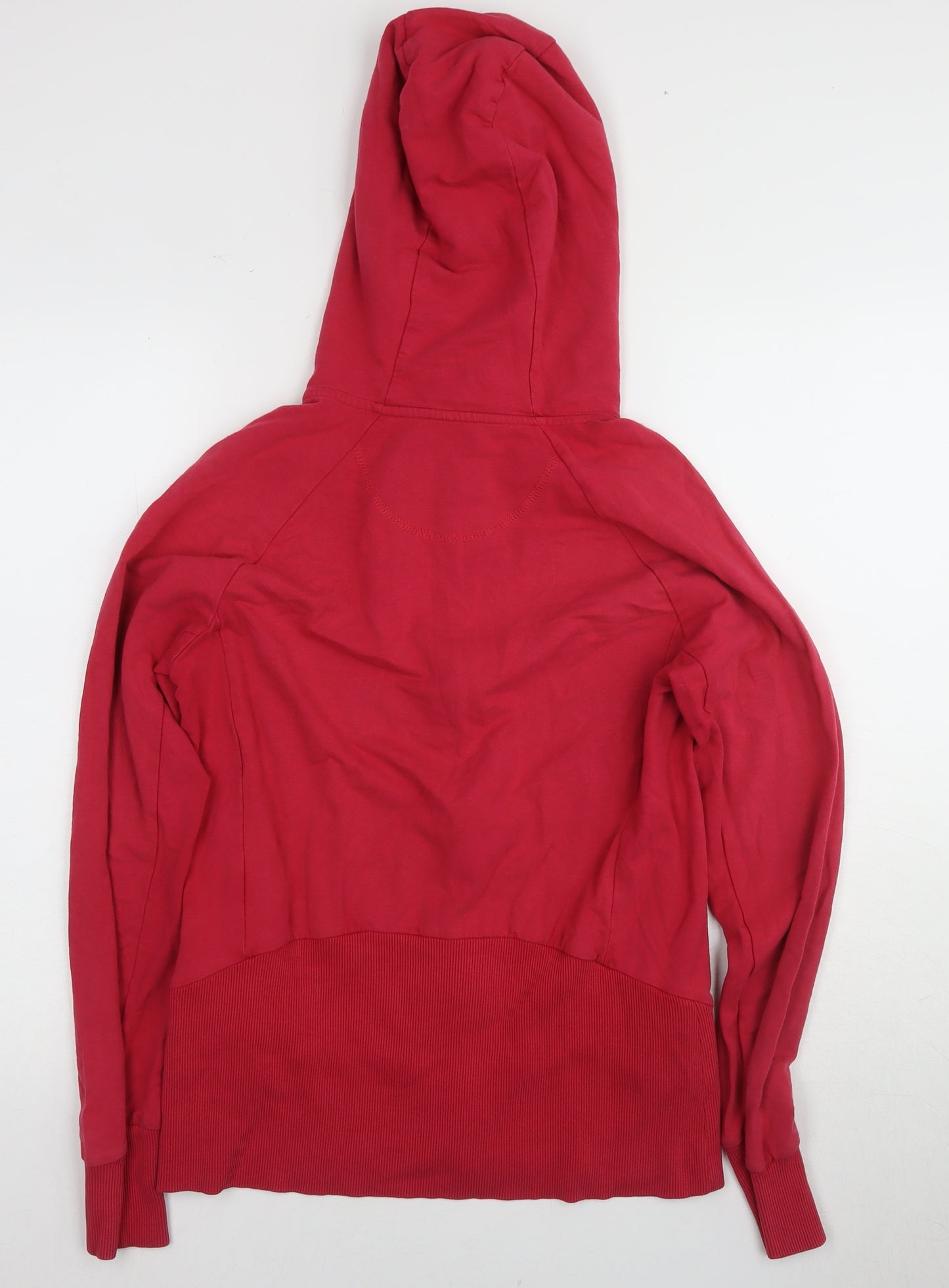 BAM Women's Red Full Zip Hoodie, Size 12, Casual Comfort