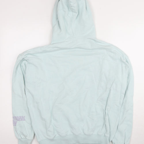 Pull & Bear Women’s Blue Pullover Hoodie, Size S