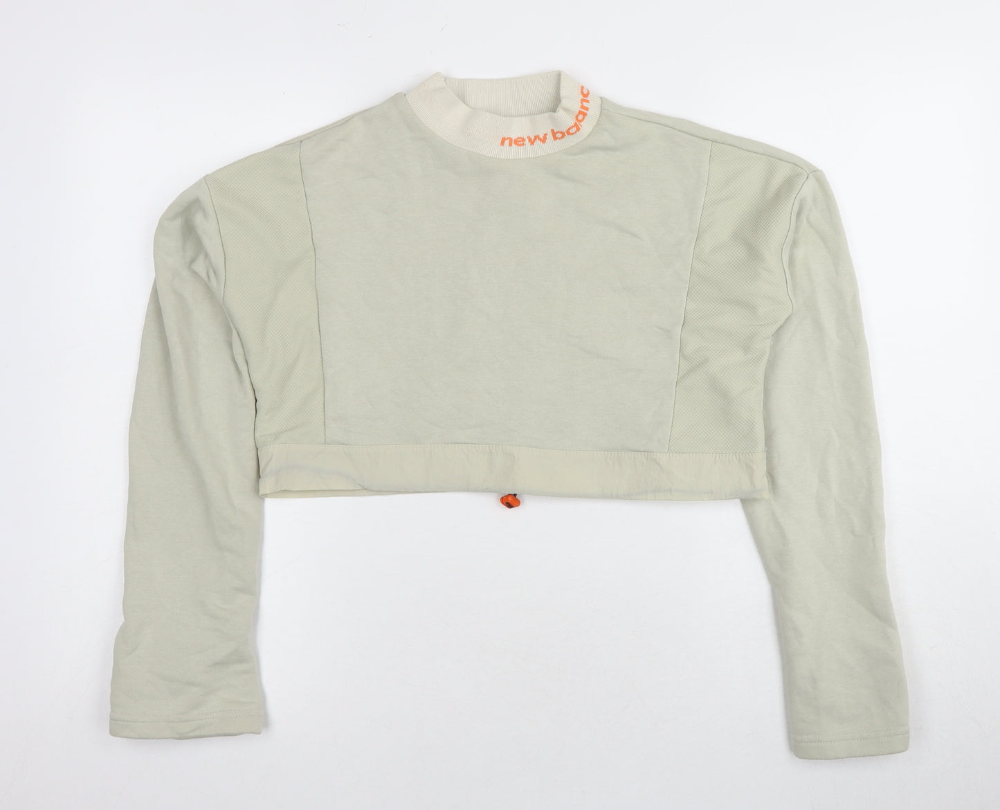 New Balance Women's Green S Pullover Sweatshirt