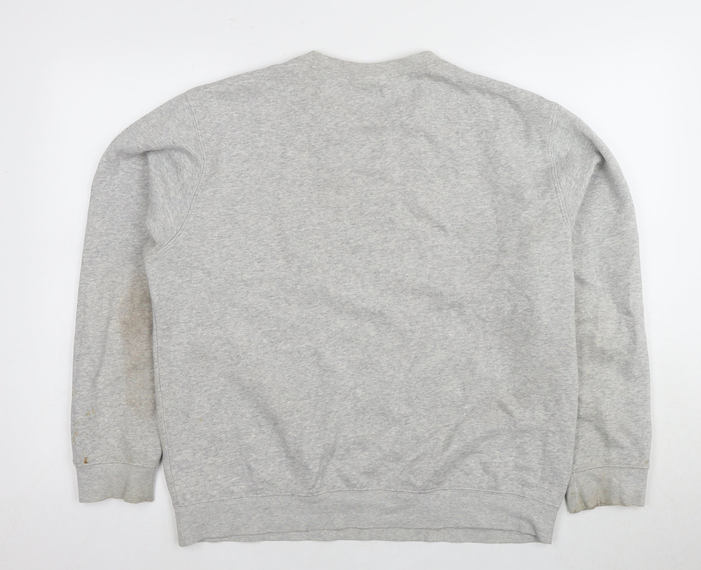 Baslager Grey Men's Pullover Sweatshirt L