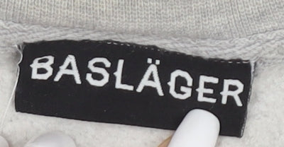 Baslager Grey Men's Pullover Sweatshirt L