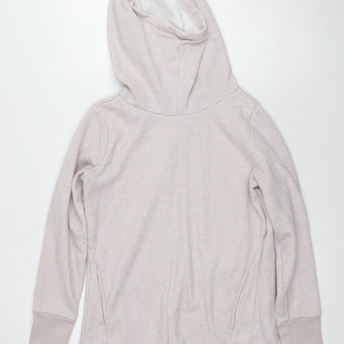 Fabletics Women's Beige Pullover Hoodie Size S - Casual & Cozy