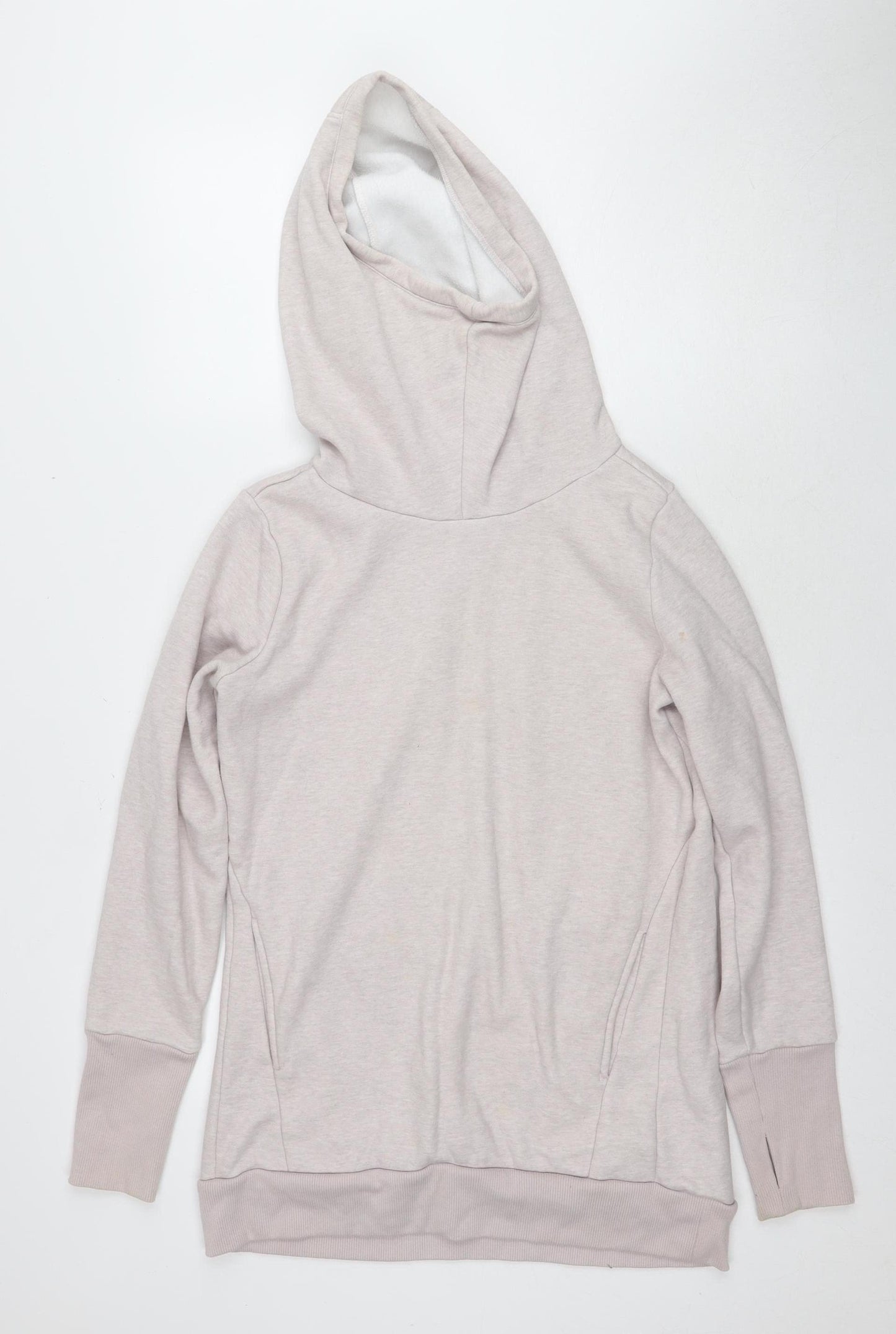 Fabletics Women's Beige Pullover Hoodie Size S - Casual & Cozy