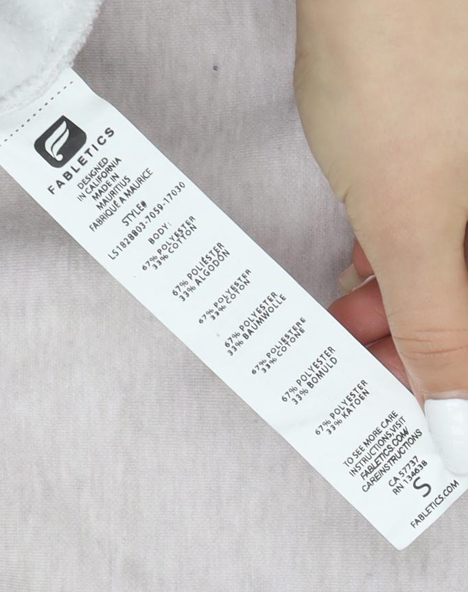 Fabletics Women's Beige Pullover Hoodie Size S - Casual & Cozy