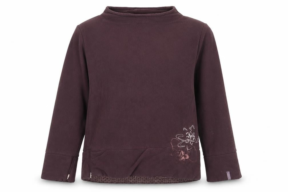 Domyos Girls Brown High Neck Sweatshirt 14 Years