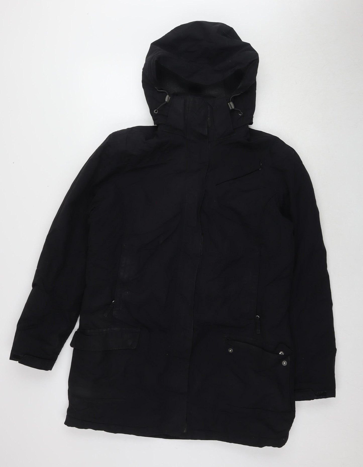 Lands' End Men's Black S Parka Jacket