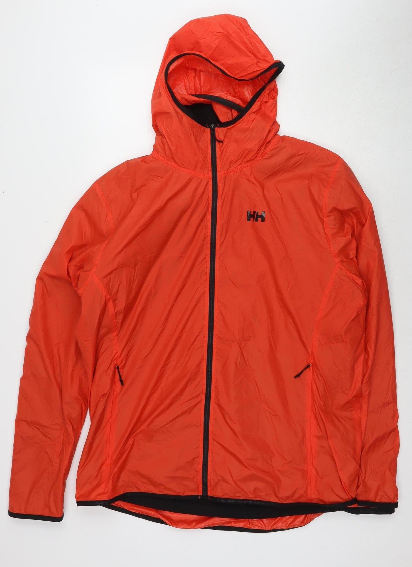 Helly Hansen Men's XL Orange Windbreaker Jacket