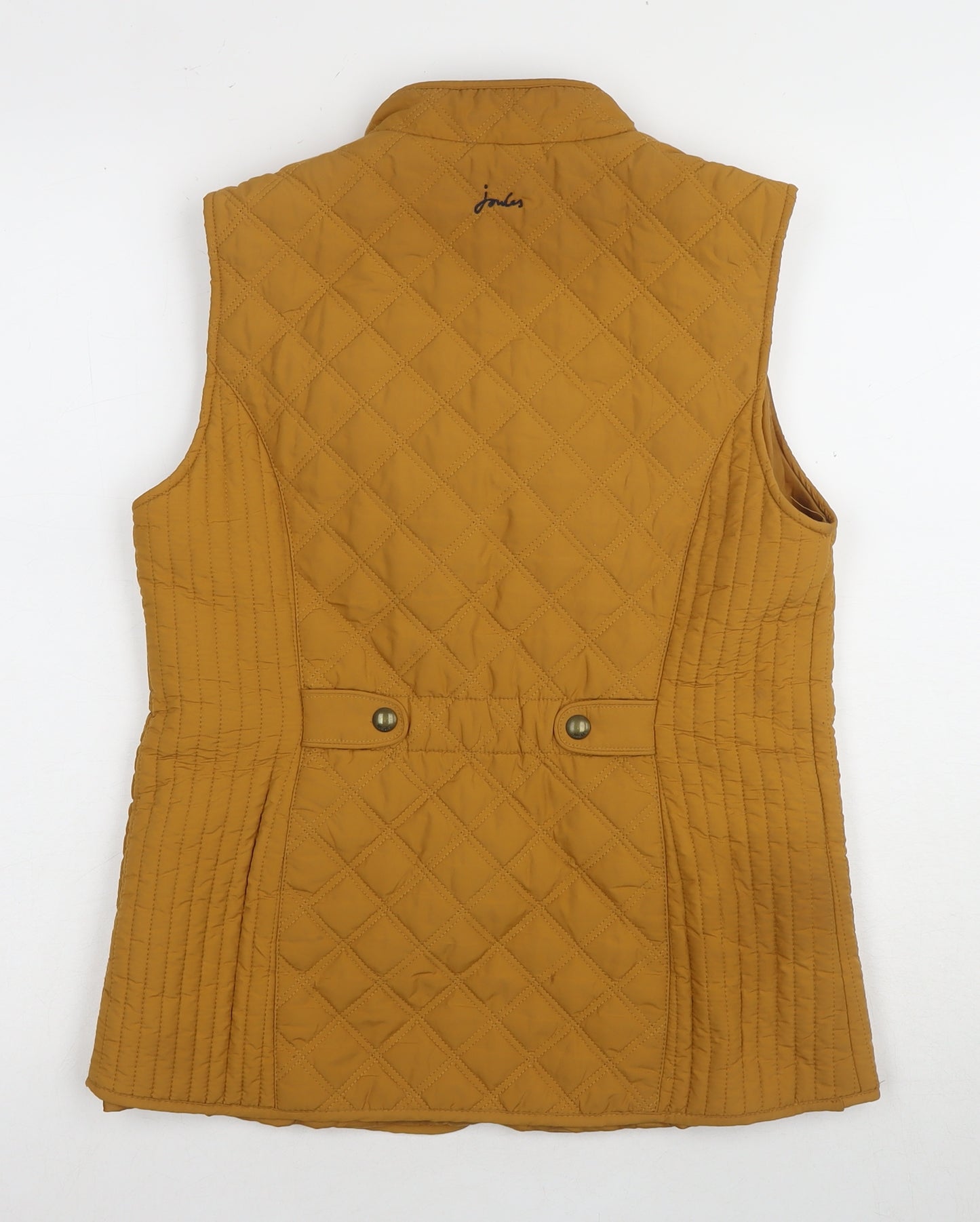 Joules Women’s Brown Quilted Waistcoat, Size 10