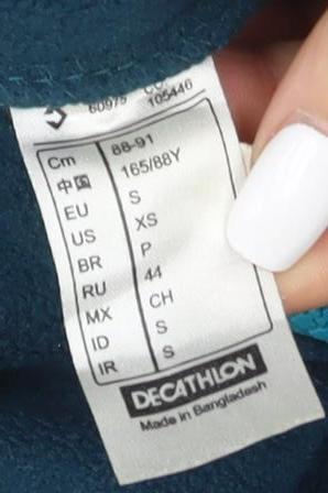 Decathlon Women's Blue Fleece Jacket Size 12