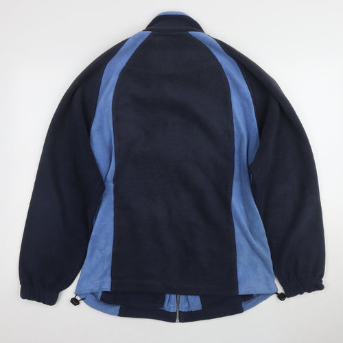 Cotton Traders Blue Men's Fleece Jacket S Casual Zip