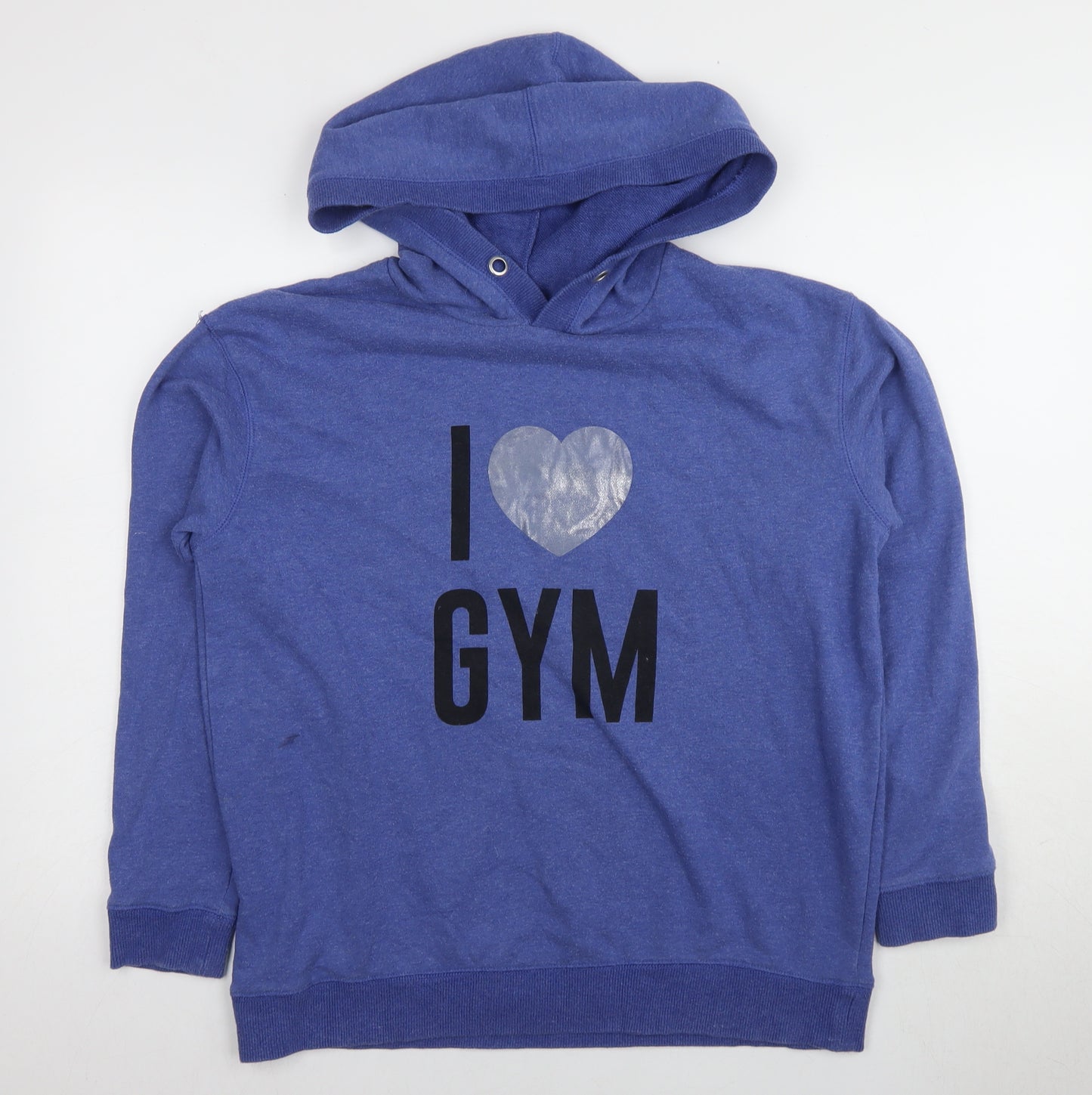 Red Herring Women's Blue Medium Graphic Pullover Hoodie