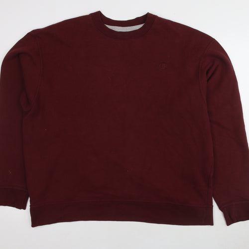Champion Men's Red XL Pullover Sweatshirt