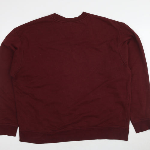 Champion Men's Red XL Pullover Sweatshirt
