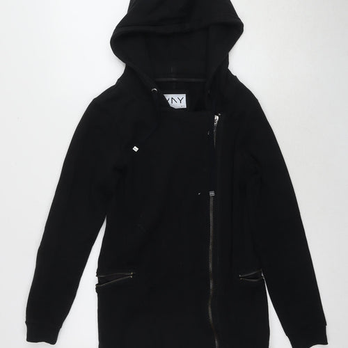 Marc New York Women’s Black Full Zip Hoodie Size 8