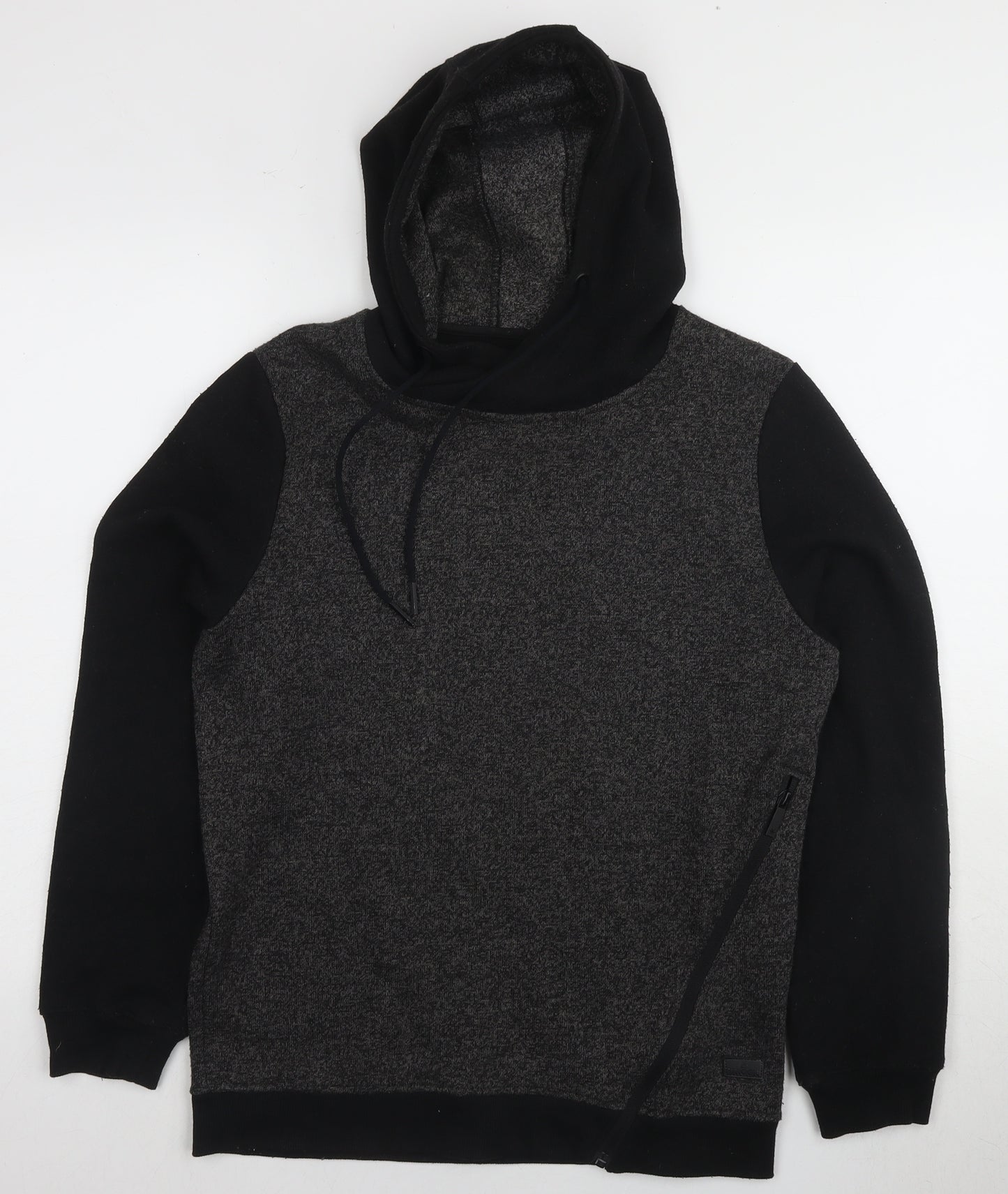 WROGN Men's Black Hoodie, Medium, Pullover, Hooded