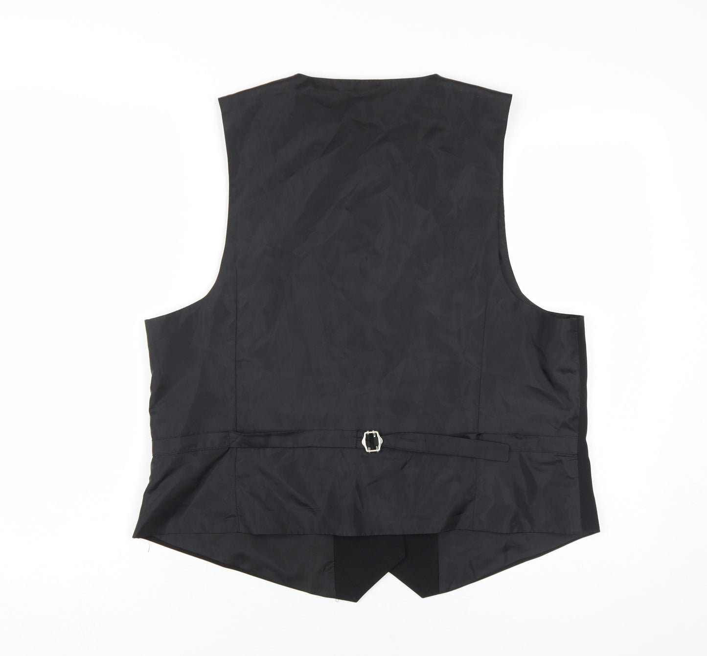 Premier Men's Black XL Suit Waistcoat