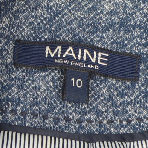 Maine New England Women's Blue Blazer Size 10