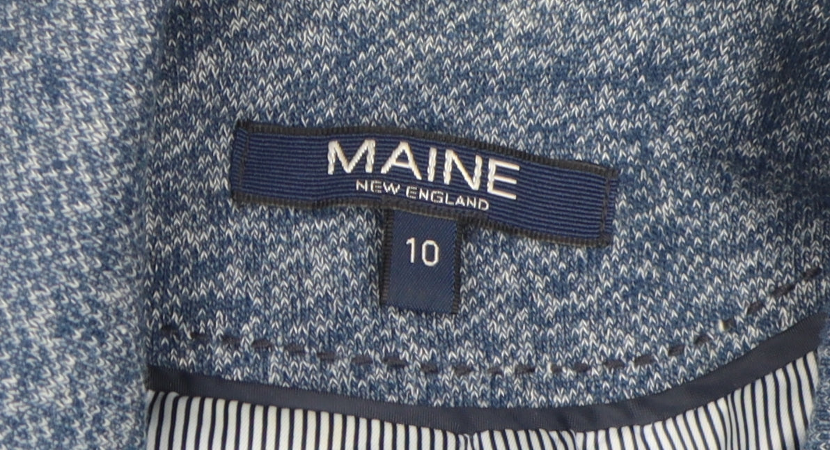 Maine New England Women's Blue Blazer Size 10