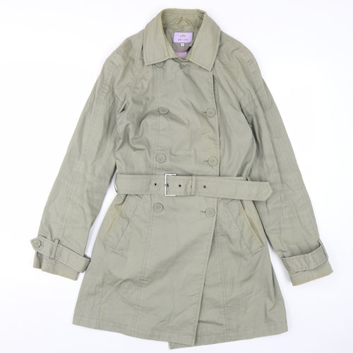 Marks and Spencer Women’s Green Trench Coat Size 10