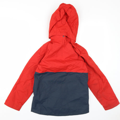 H&M Boys Red Blue Windbreaker Jacket 10 Years