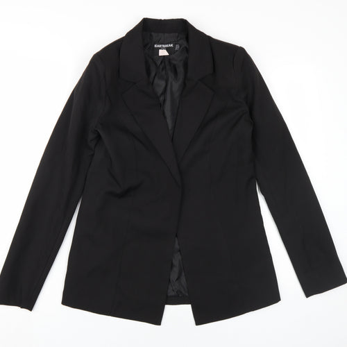 Heartbreak Women's Black Blazer, Size 6, Slim Fit