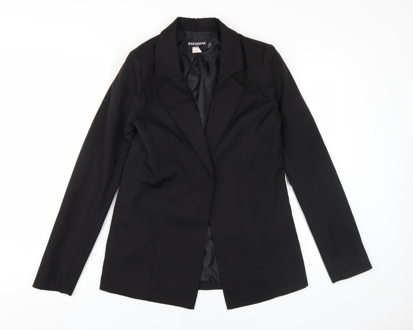 Heartbreak Women's Black Blazer, Size 6, Slim Fit