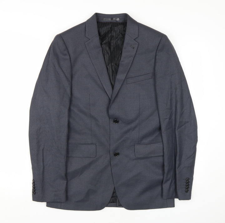 Ventuno 21 Men's Blue Blazer, Size 36R, Business Formal