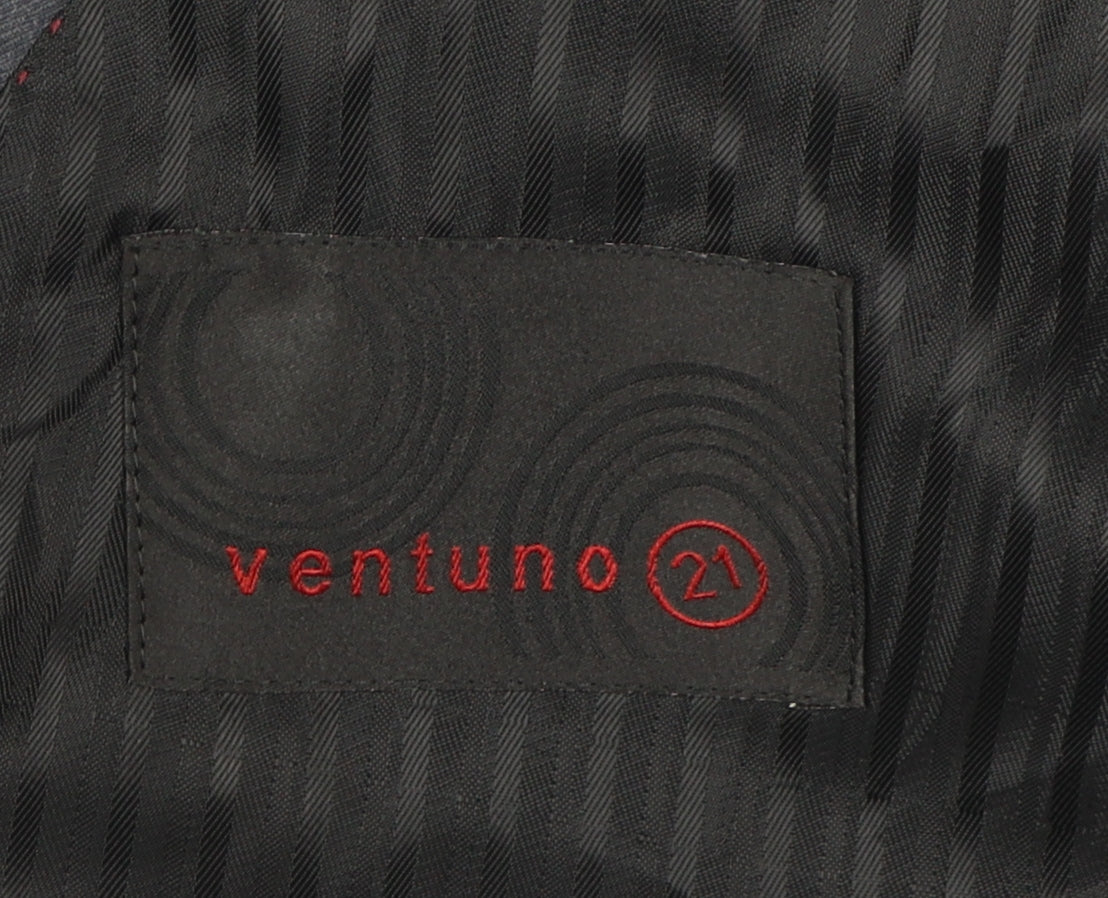 Ventuno 21 Men's Blue Blazer, Size 36R, Business Formal