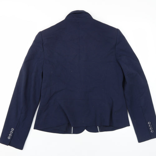 Marks and Spencer Women's Blue Suit Jacket Size 12