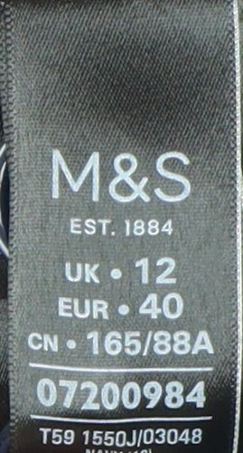 Marks and Spencer Women's Blue Suit Jacket Size 12
