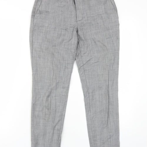 Zara Women's Grey Dress Pants, Size 8, Business Casual