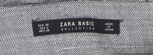 Zara Women's Grey Dress Pants, Size 8, Business Casual