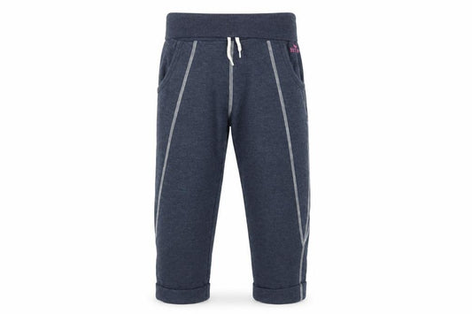 M&Co Girls Blue Jogger Trousers 11-12 Years Cotton Blend
