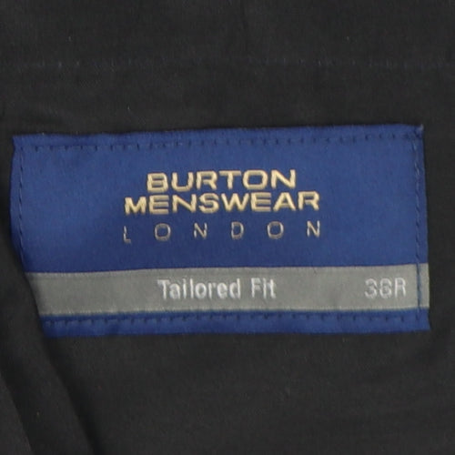 Burton Menswear Men's Blue Dress Pants 36R