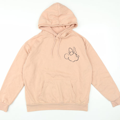 Disney Women's Pink Pullover Hoodie M