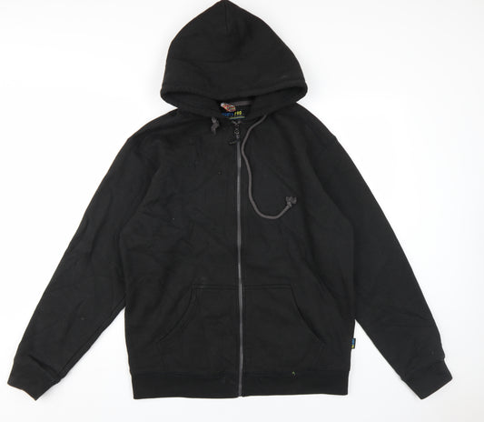 North Pro Men's Black Full Zip Hoodie L