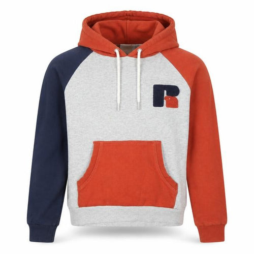 Russell Athletic Unisex Kids Colourblock Hoodie S