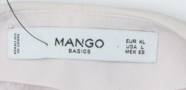 Mango Women's Ivory Suit Jacket XL