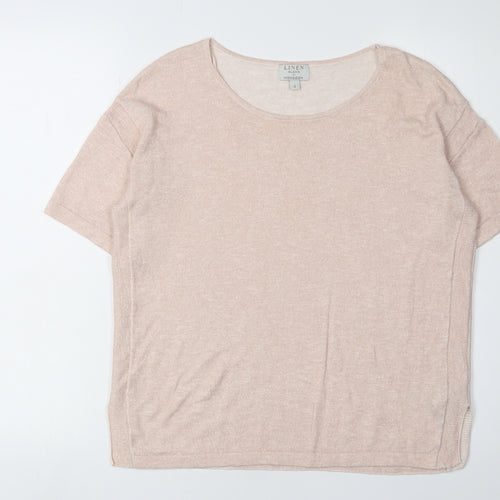 Monsoon Women's Beige Pullover Jumper S