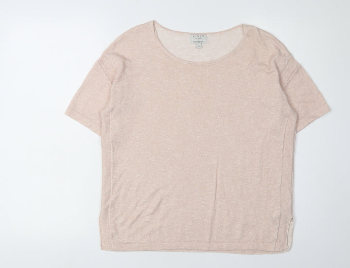 Monsoon Women's Beige Pullover Jumper S
