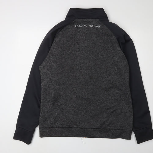 Davanti Men's Grey XL Full Zip Sports Sweatshirt