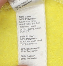 American Apparel Women's Yellow XS Full Zip Hoodie