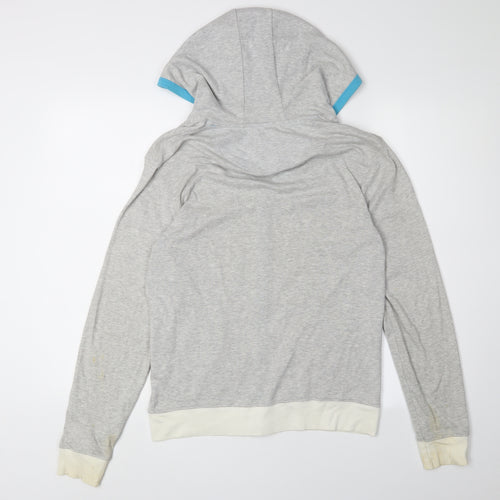 Nanny State Grey Hooded Cardigan M Unisex Adults