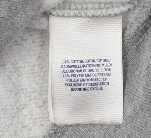 Polo Ralph Lauren Boys Grey Full Zip Hoodie - 7 Years