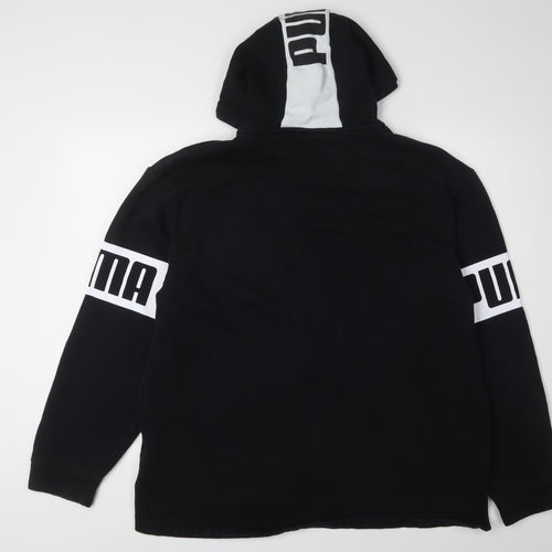 Puma Men's Black Full Zip Hoodie XL