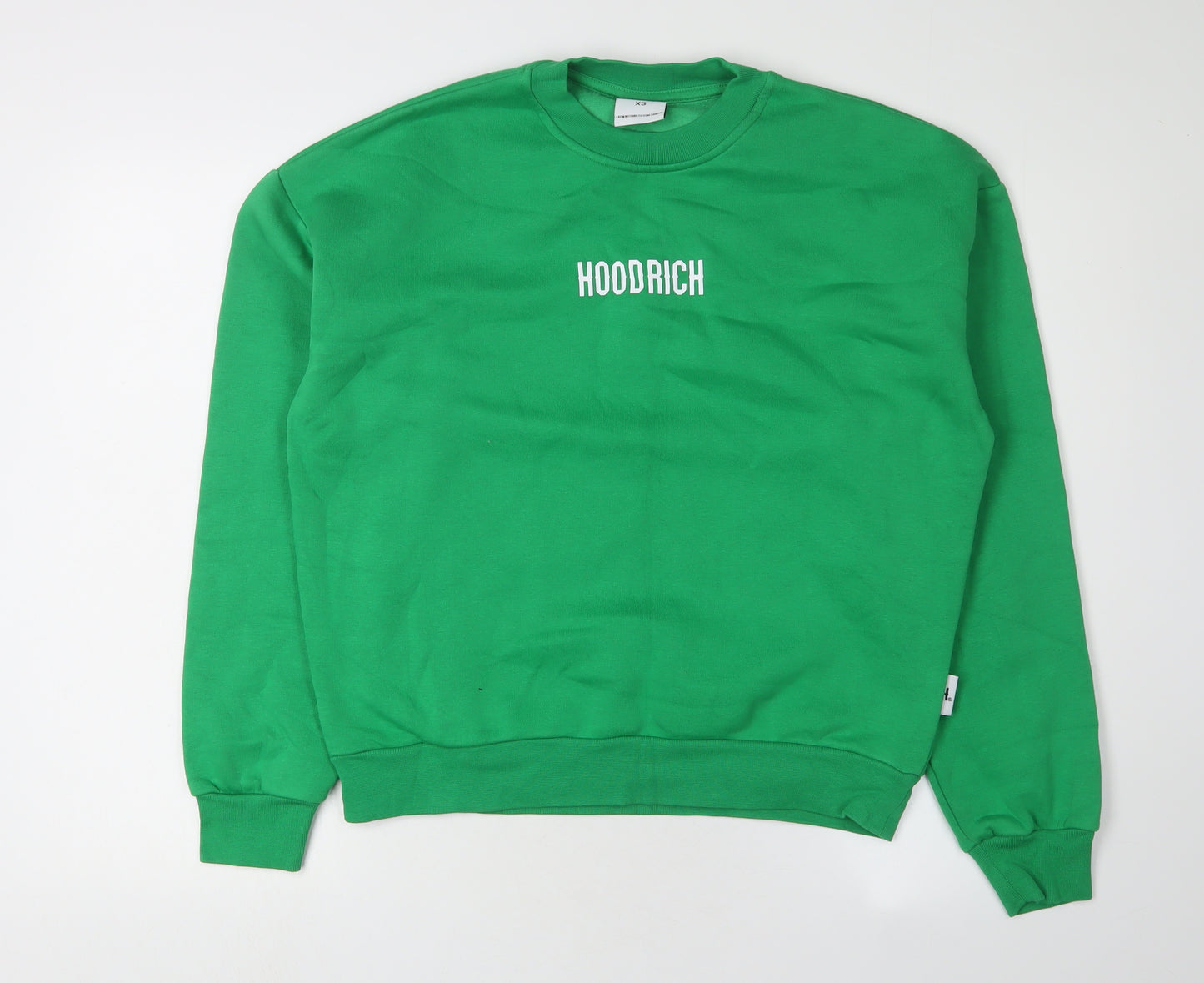 Hoodrich Men's Green Pullover Sweatshirt XS