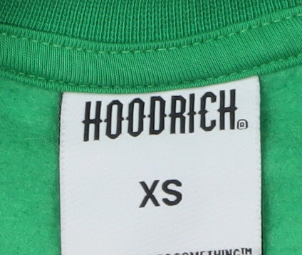 Hoodrich Men's Green Pullover Sweatshirt XS