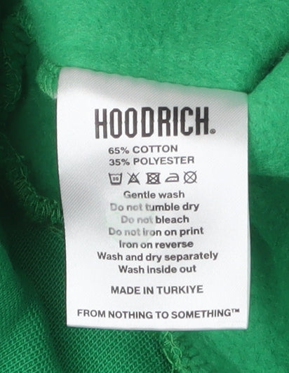Hoodrich Men's Green Pullover Sweatshirt XS