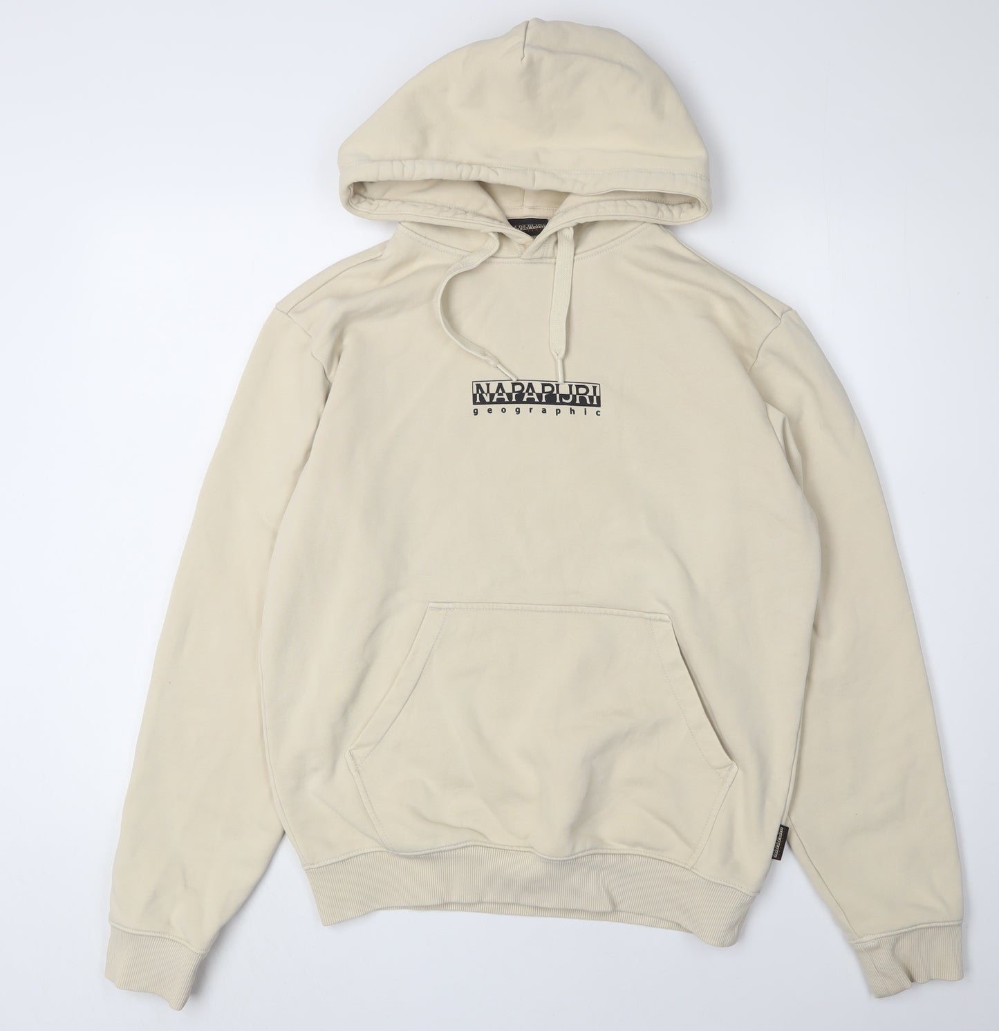Napapijri Men's Beige Pullover Hoodie XS