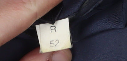 Daniel Hechter Men's Black Wool Blazer, Size 52R, Classic Style